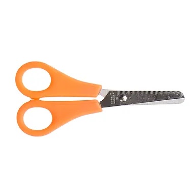 Scissors 130mm Right Handed Neon Orange