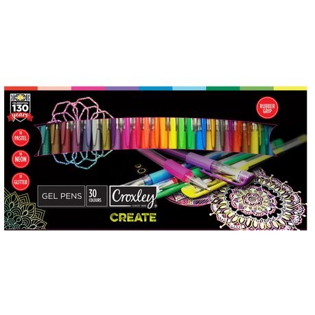 Gel Pens Neon-pastel Gel Pens (30) *Create*