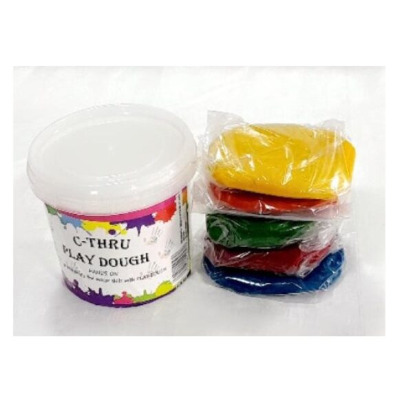 Play Dough 500g Tub *C-Thru*