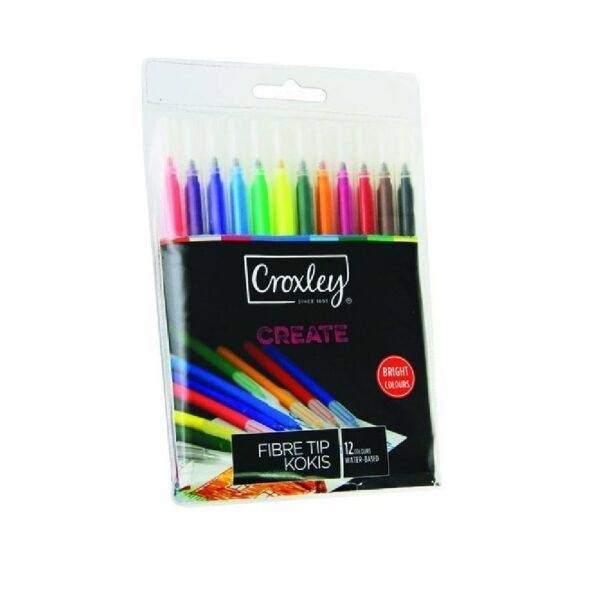 Croxley Koki Pens Fibre Tip Standard 12's