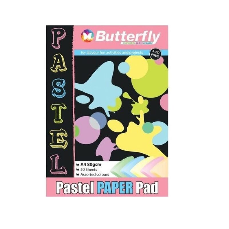 A4 Project Paper Pad Pastel (50)