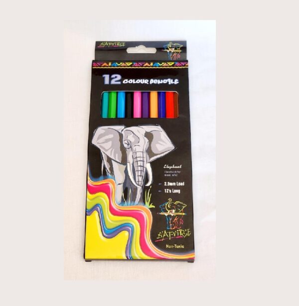 COLOUR PENCILS 12  *DAFRIQUE*