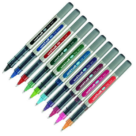 uni-ball UB-157 Eye Fine Lot de 12 stylos roller à encre bleue Uni Super Ink Pointe 0,7 mm uni-ball UB-157 Eye Fine Lot de 12 stylos roller à encre bleue Uni Super Ink Pointe 0,7 mm