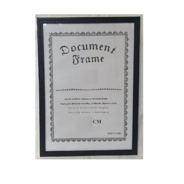 Frame A4 210x297 7cm Black