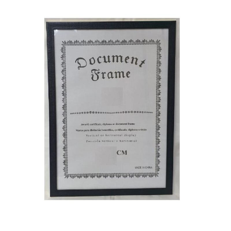 Frame A4 210x297 7cm Black