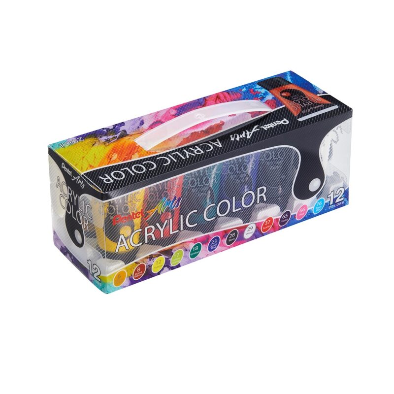 Pentel Acrylic Color 28ml (12) Paint