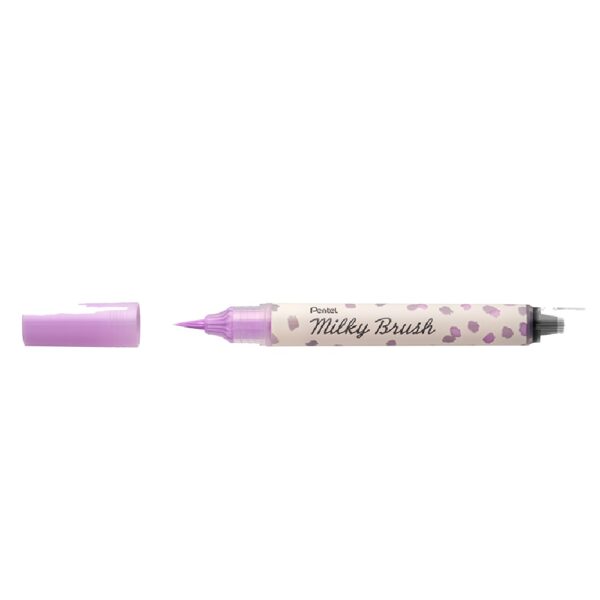Pentel Milky Brush Pen Pastel Violet