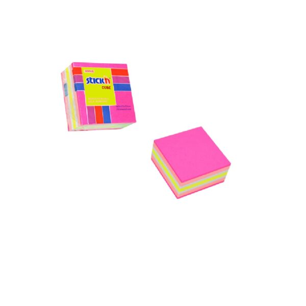 Stk'n 76x76 Neonmix Pink(400)-21536