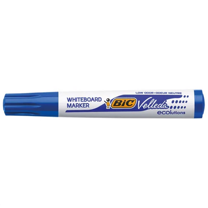 Buy wholesale 5 BIC Velleda 1721 fine erasable markers (blue)