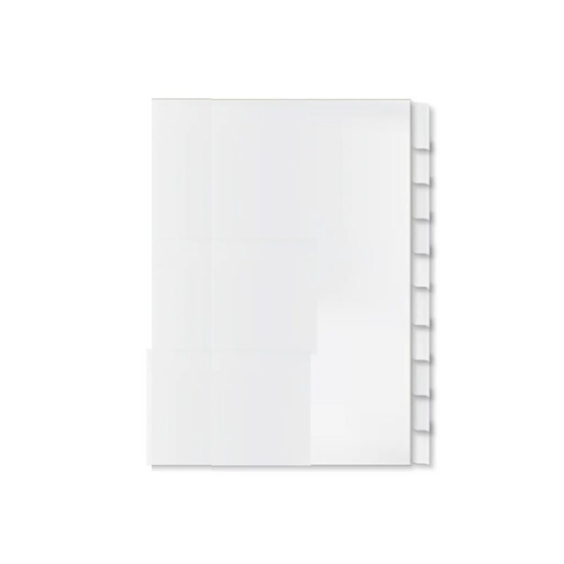 A4 10-Cut White Board  Div Unpunched