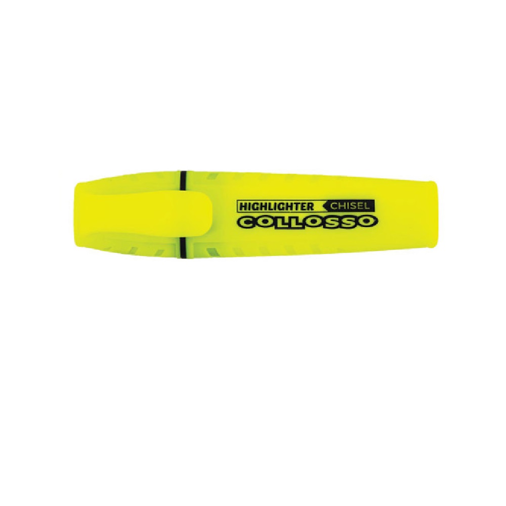 Collosso Highlighter Yellow - Park Avenue Stationers