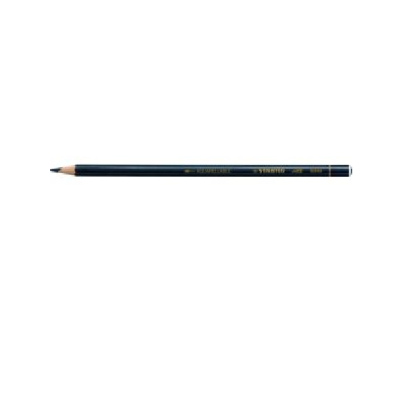 Colored and graphite pencil STABILO All - black