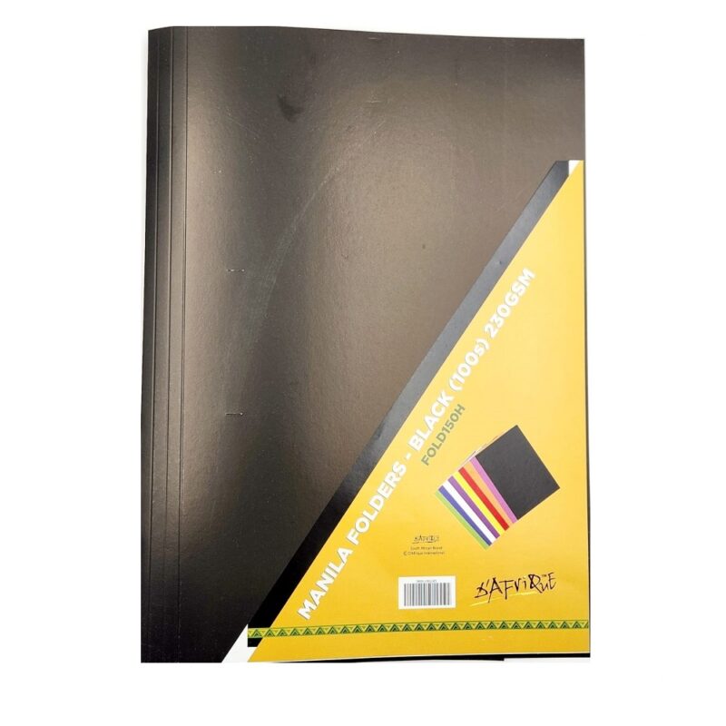Manila Folders 230Gm (100) Black