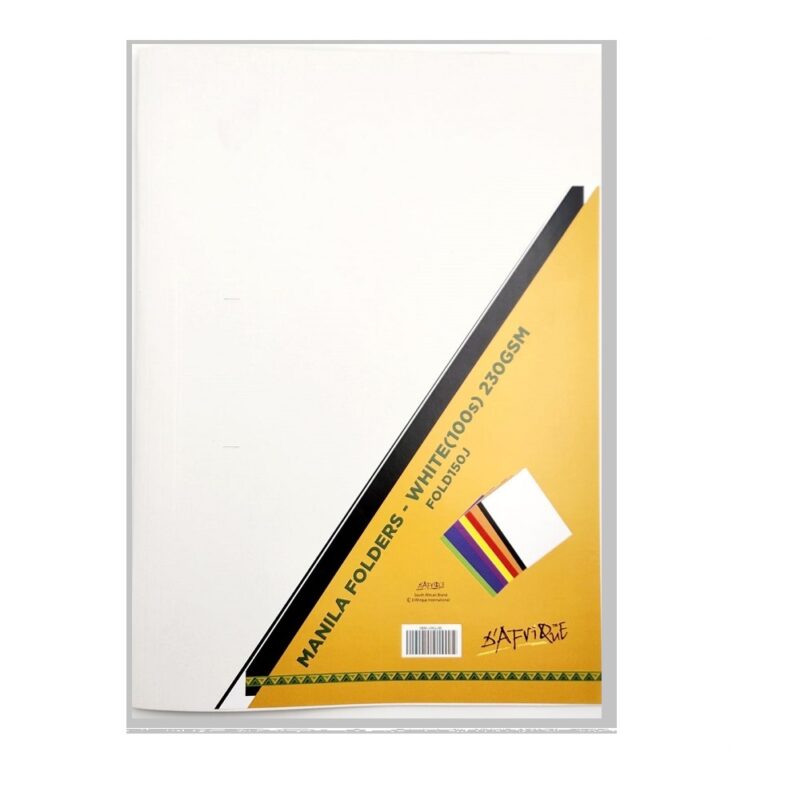 Manila Folders 230Gm (100) White