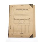 Z20 3-Fold Folder 180Gm (100) Black Printed - Park Avenue Stationers