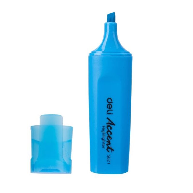 Deli Accent ES621 Highlighter Blue