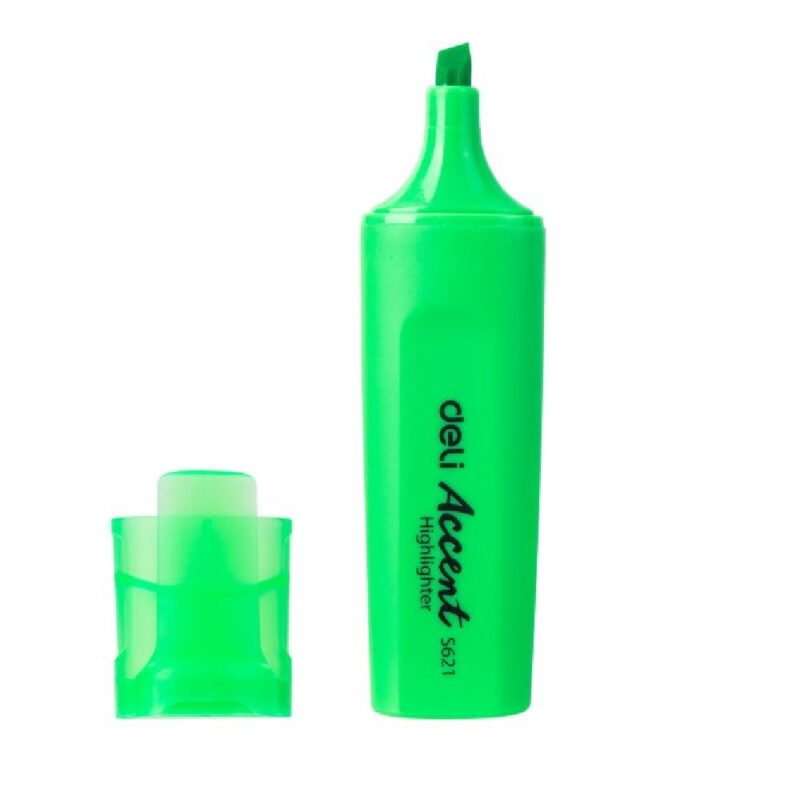 Deli Accent ES621 Highlighter Green