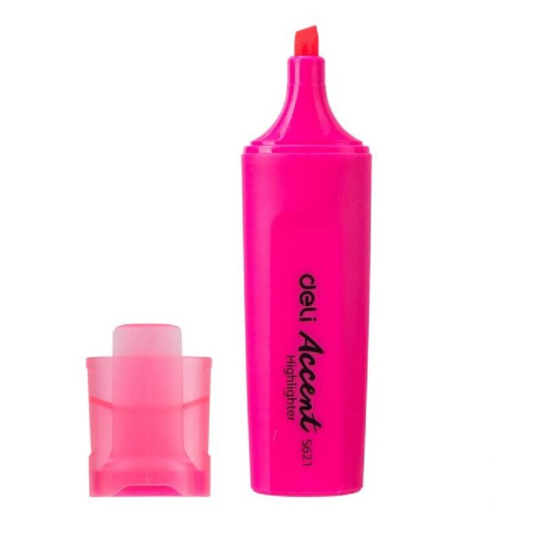 Deli Accent ES621 Highlighter Pink