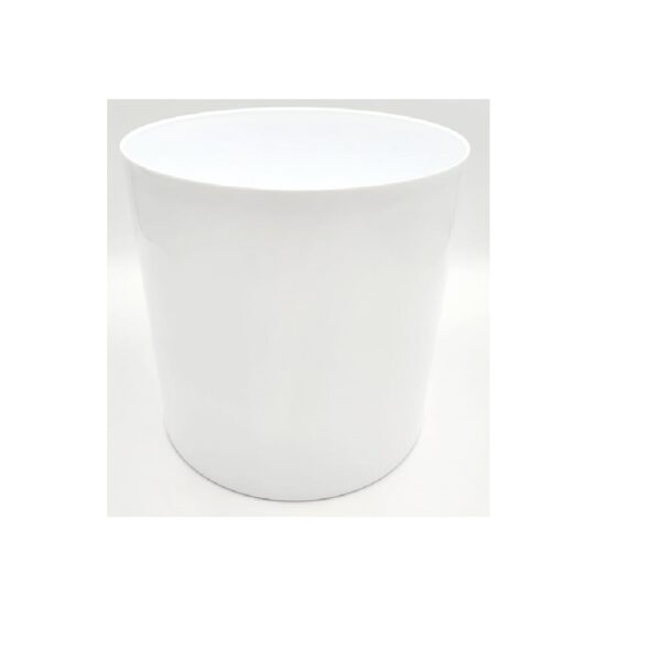 Penflex Small Round Bin White-030950 