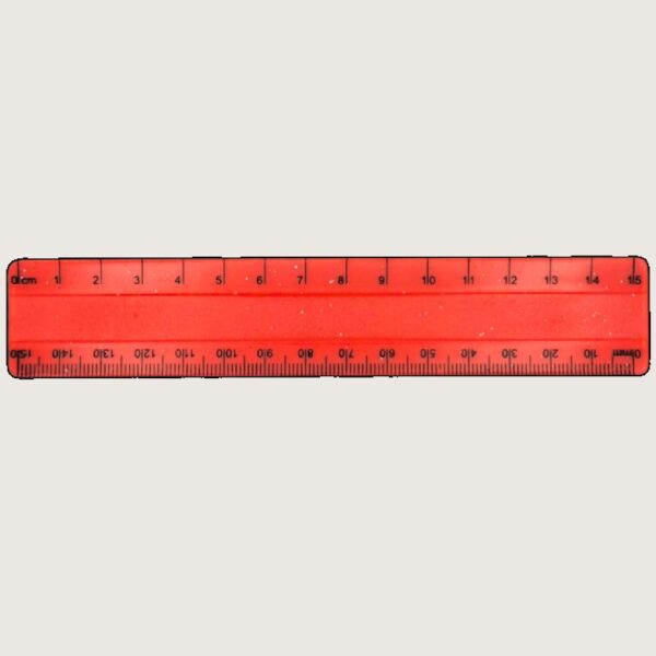 Penflex 15cm Plastic Ruler in assorted colors, ideal for accurate and colorful measurements.