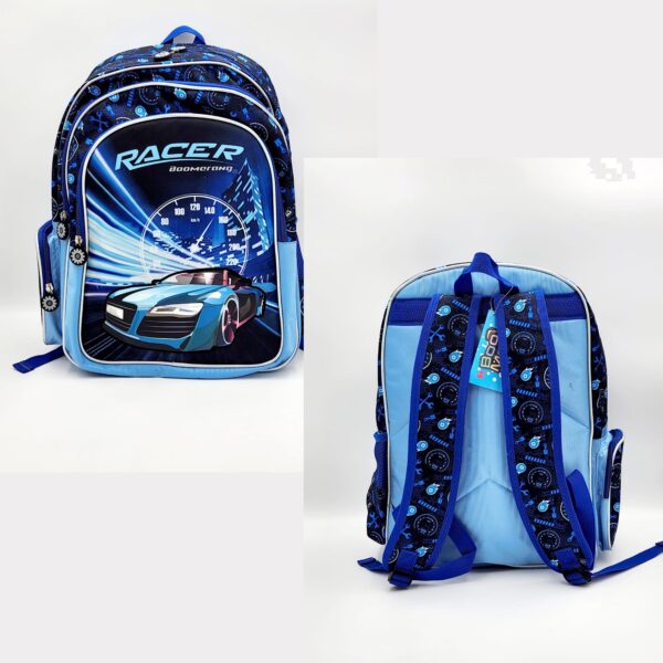 Boomerang S-4003 Racer Car Backpack