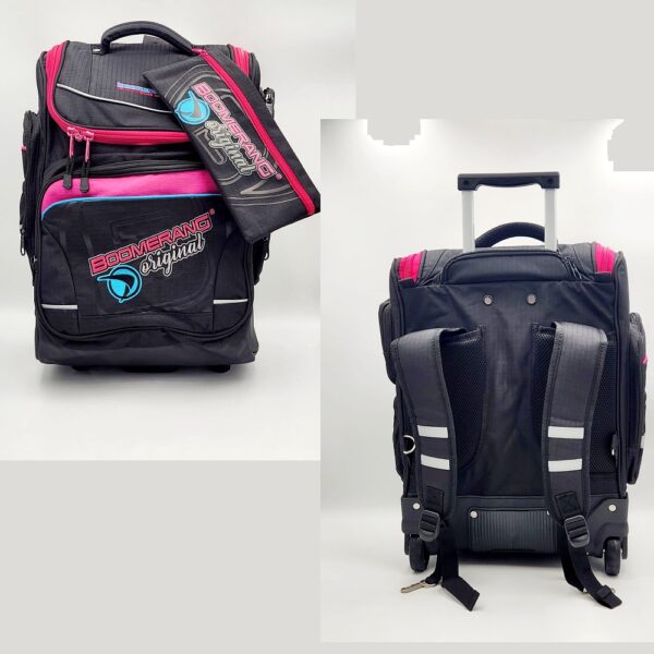 S-537 Pink Xl Ripstop Trolley Backpack