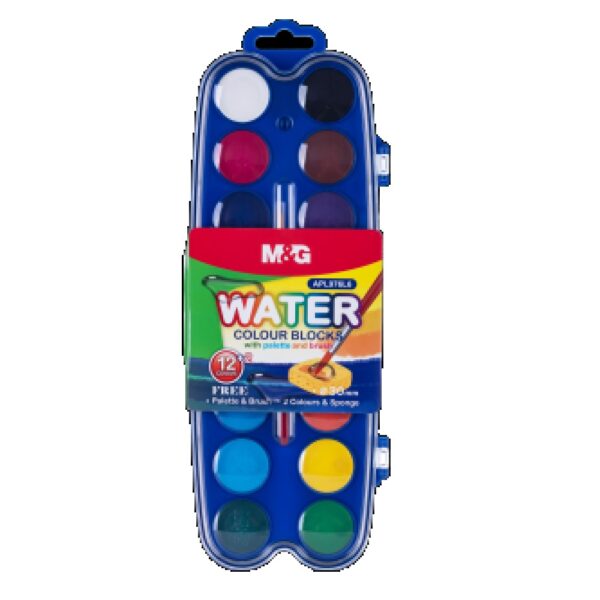 M&G Water Colors Block 12 Col 976L3