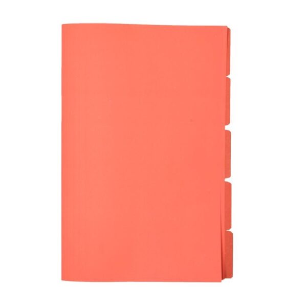 Folders 5-Cut & Scored (100) Red