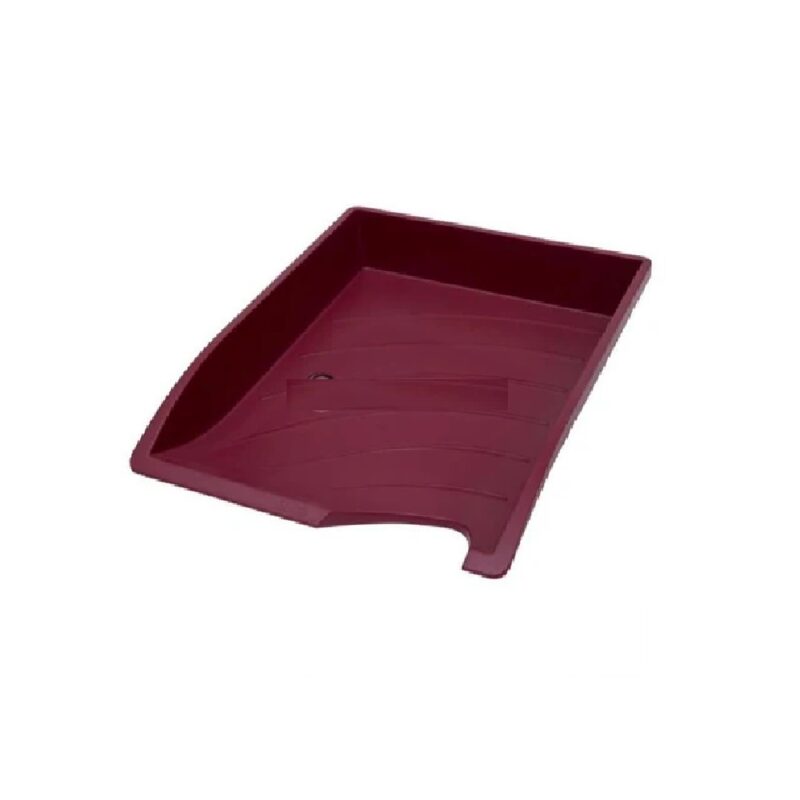 Bantex Optima letter Tray Burgandy ea