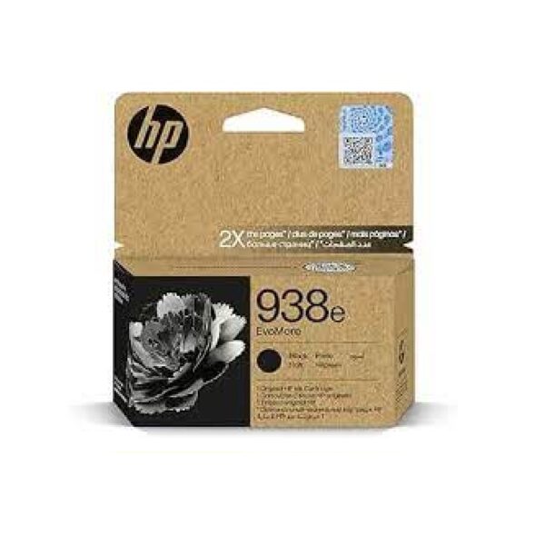 Hp#938E Evermore Cartridge Black  