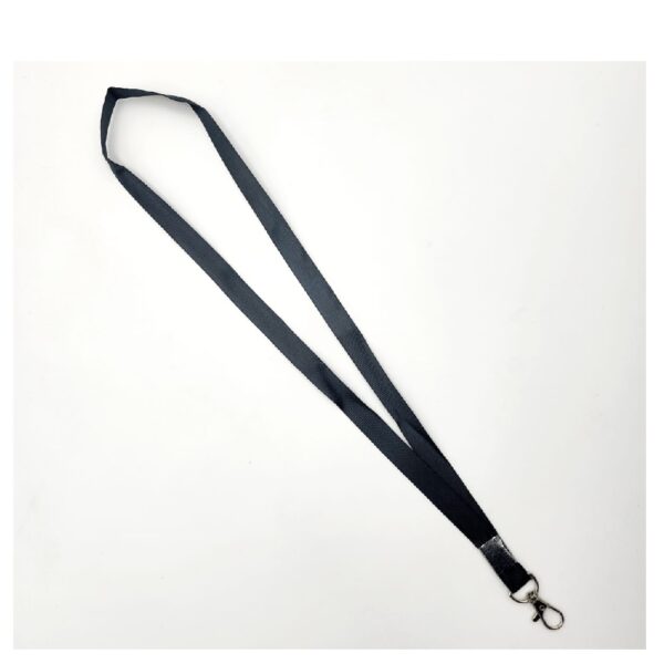 Lanyard With Hook Black          