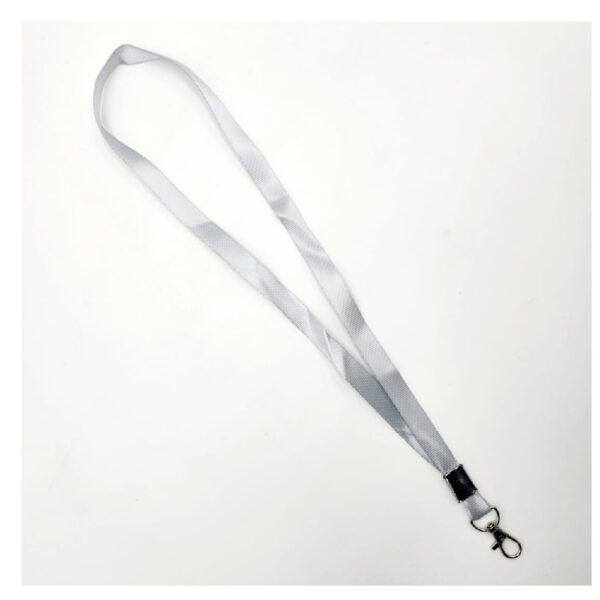 Lanyard With Hook Grey           