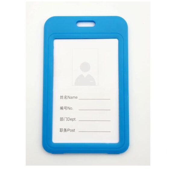 Name Badge Hard Plastic 54X85(10) Light
  Blue