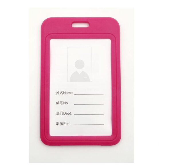 Name Badge Hard
  Plastic 54X85(10) Pink
