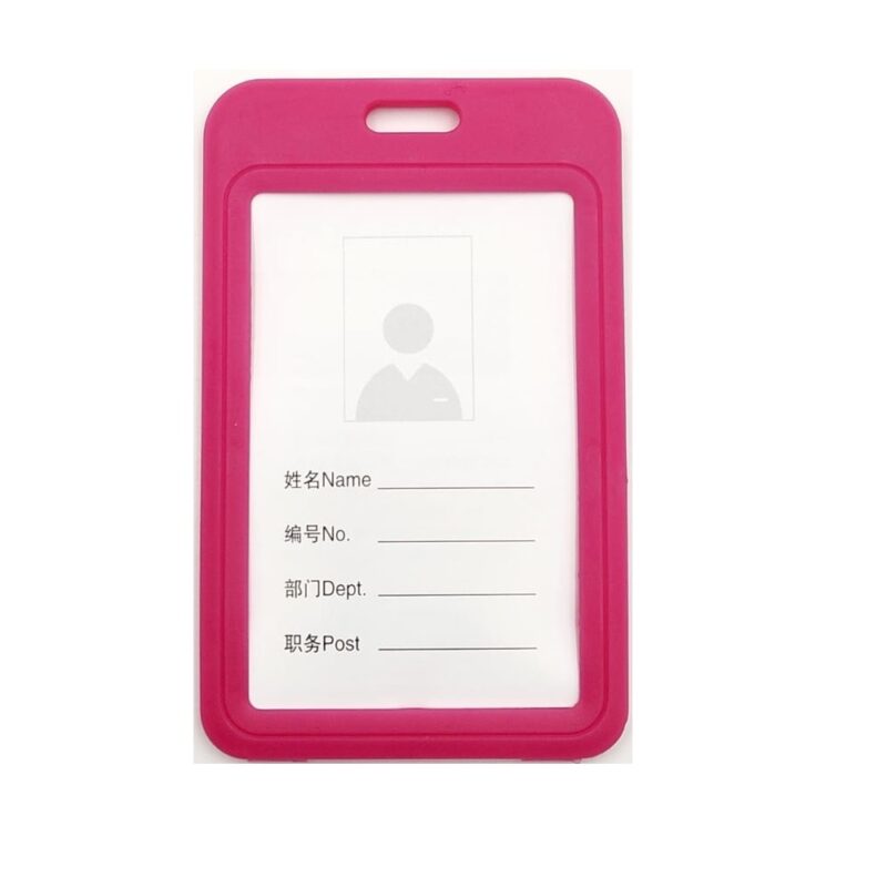 Name Badge Hard  Plastic 54X85(10) Pink