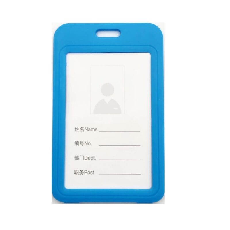 Name Badge Hard Plastic 54X85(10) Light  Blue