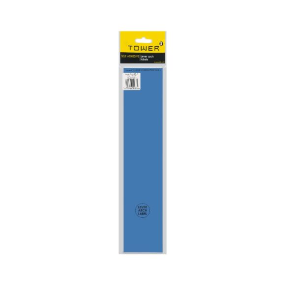 Tower Spine Labels Blue (12'S)