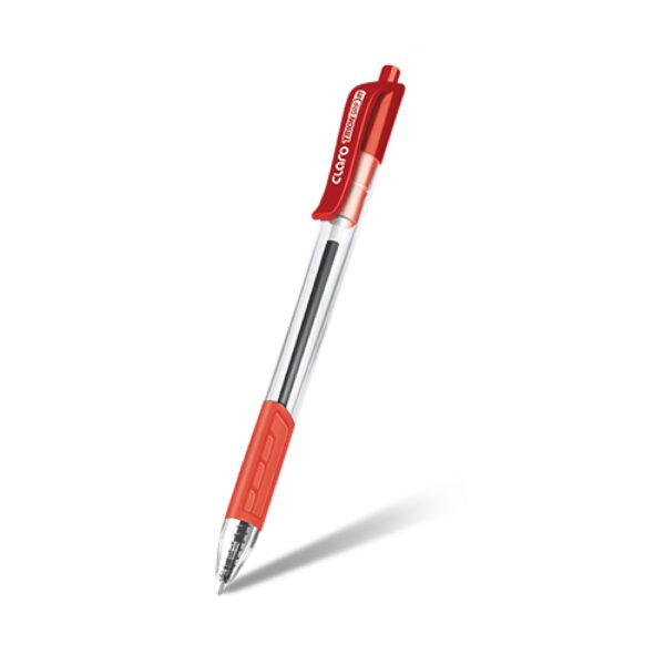 Trion Grip Rt Clear 1.0 Pen Red