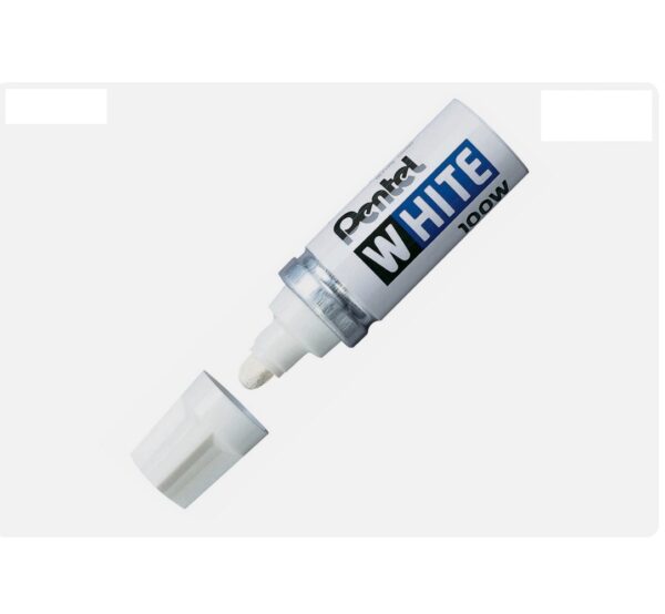 Pentel X100W White Marker 6.5mm