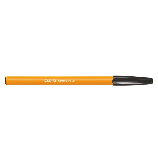 Croma Orange 0.7mm Pen Black - Image 2