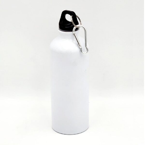 Metal White Bottle 500Ml+Clip    