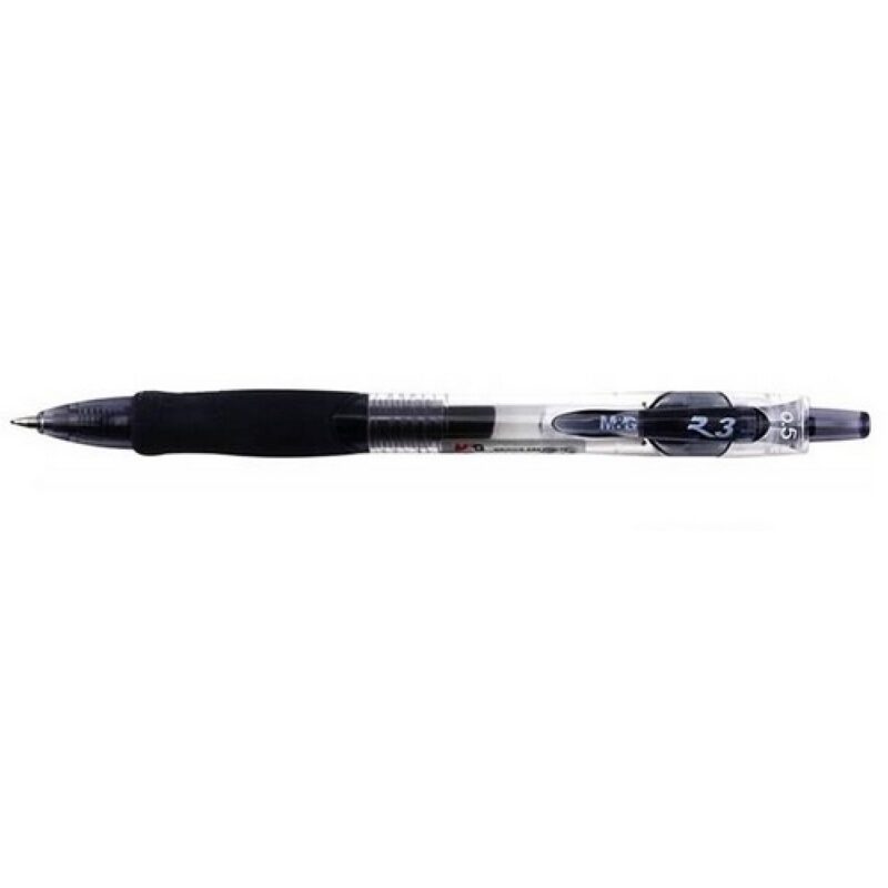 M&G Click Gel Pen 0.5 Black 02372
