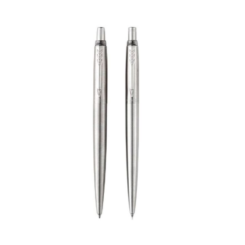 Parker Jotter Stainless Steel
  Ballpen/Pencil Set   