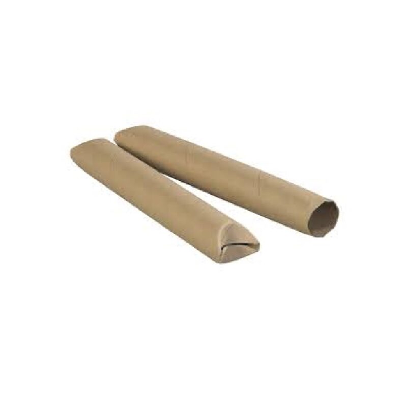 Postal Tube A4 Crimped  50.8X1.5X350
