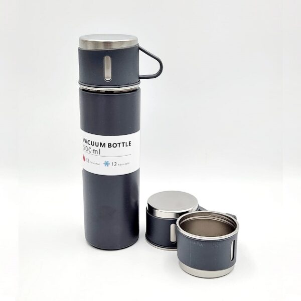 Vacuum Flask Set Grey