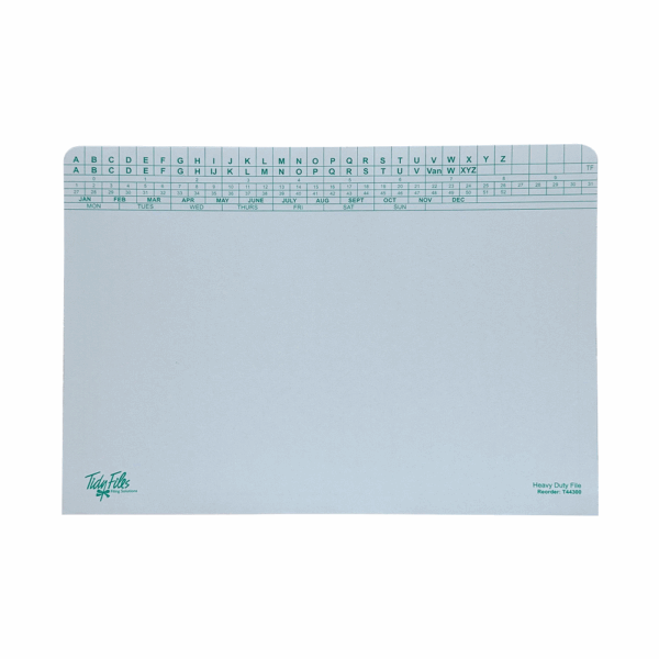 Tidy Files - Heavy Duty With Flap
  (30Mm)Pack Of 25