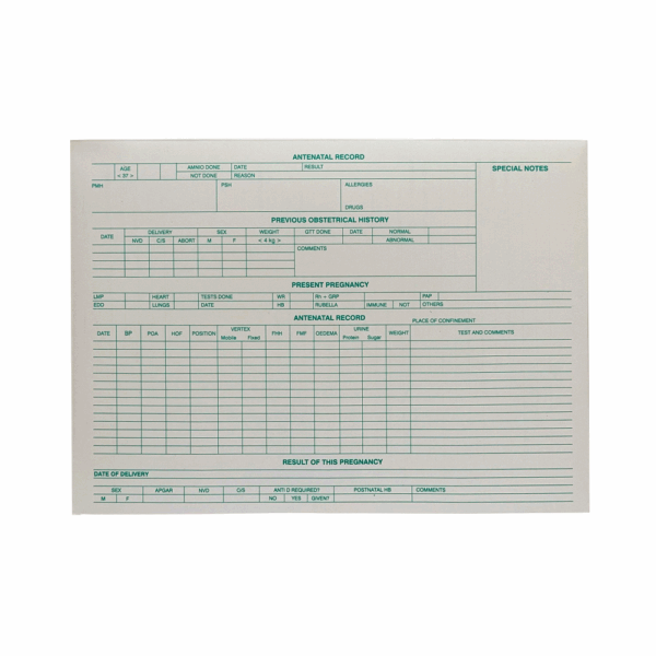Tidy Files - Gynaecological Medical
  Filepack Of 25 - Image 2
