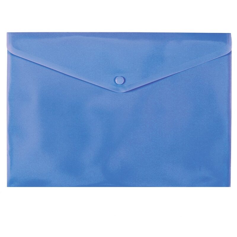 Bantex A4, Business Envelopes - PP Blue