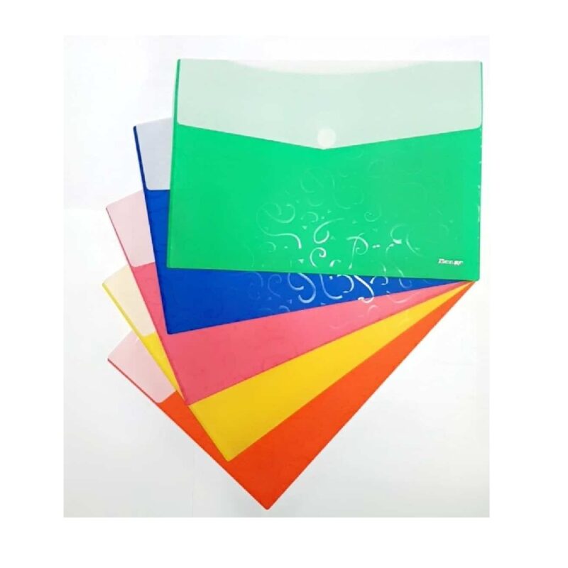 Benge A4 D/lyr Carry Folder Green