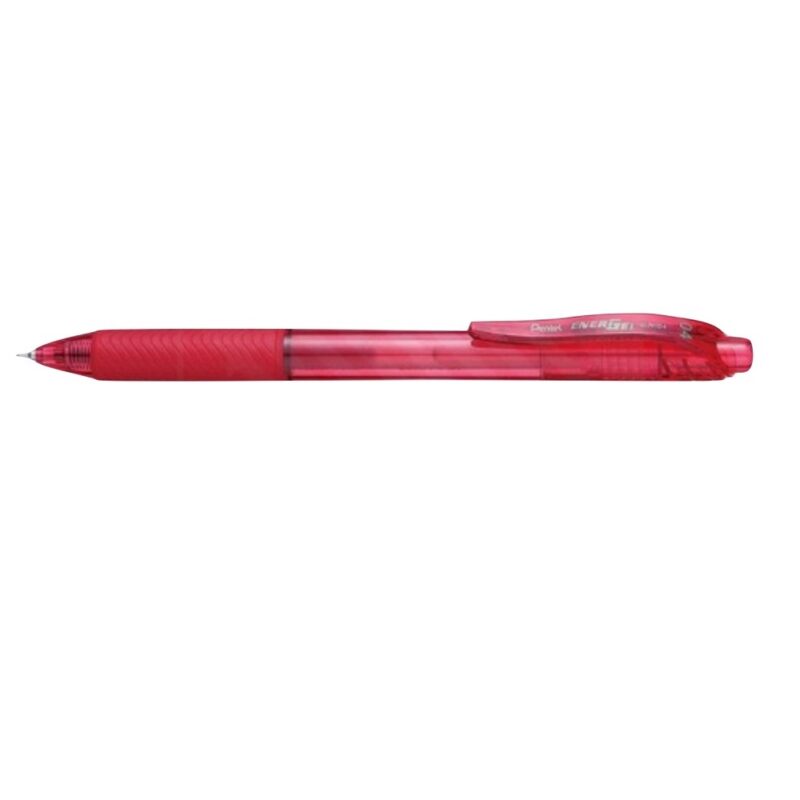 EnerGel Pen Bln104 N/Tip 0.4 Red Each